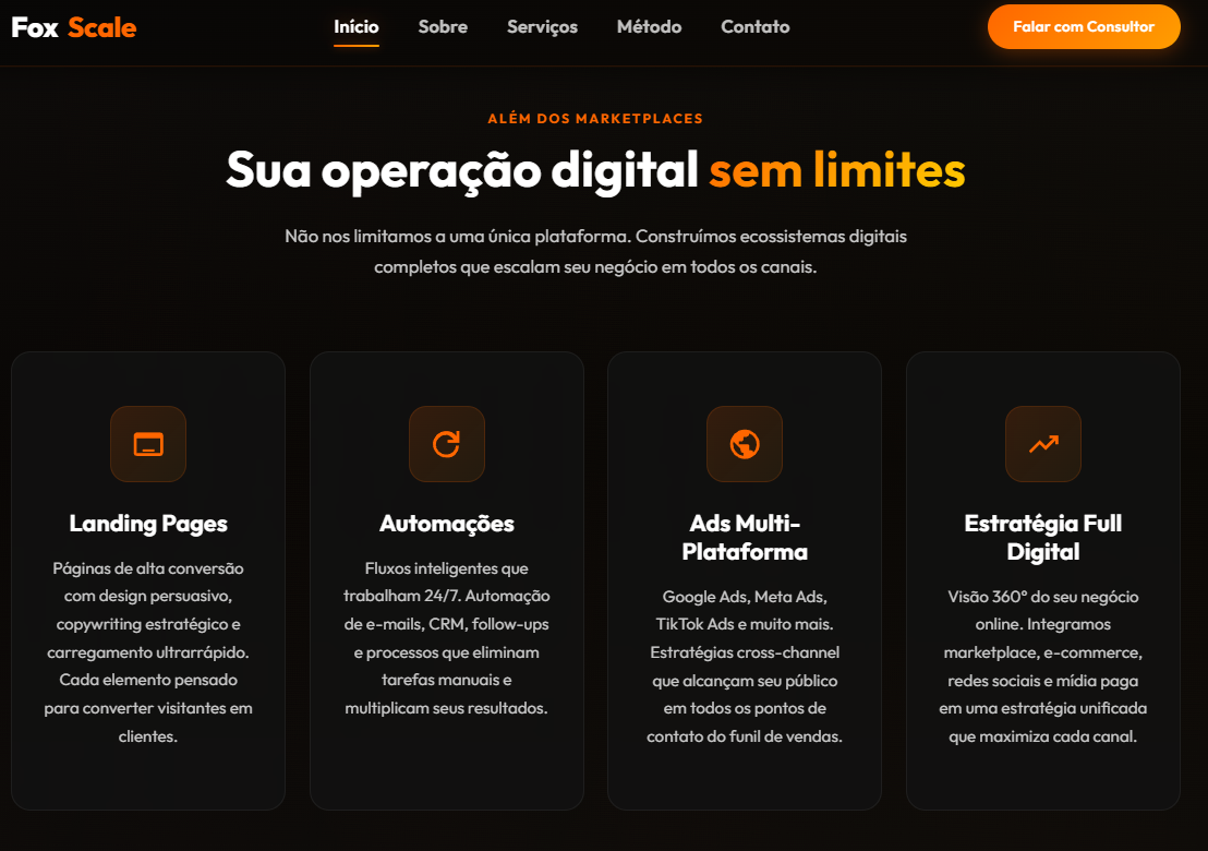 Landing Page Exemplo